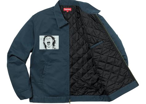 akira supreme jacket replica|Supreme AKIRA Work Jacket Light Navy Men's .